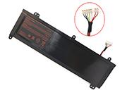 Genuine CLEVO 6-87-N550S-4E43 Laptop Battery 6-87-N550S-4E4 rechargeable 48Wh Black In Singapore