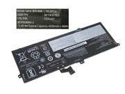 Genuine LENOVO 02DL027 Laptop Battery SB10K97663 rechargeable 4220mAh, 48Wh Black In Singapore