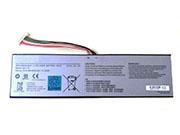 Genuine GIGABYTE GX17S Laptop Battery GX-17S rechargeable 4950mAh, 73Wh Sliver