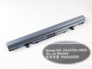 Genuine TOSHIBA PA5076U-1BRS Laptop Battery PABAS268 rechargeable 2770mAh, 45Wh Black In Singapore