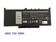 Genuine DELL P26S001 Laptop Battery 242WD rechargeable 7237mAh, 55Wh Black In Singapore