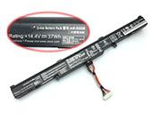 Singapore Genuine ASUS A41X500E Laptop Battery A41-X550E rechargeable 2500mAh, 37Wh Black