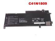 Genuine ASUS 0B200-03070000 Laptop Battery C41N1809 rechargeable 3640mAh, 57Wh Black In Singapore