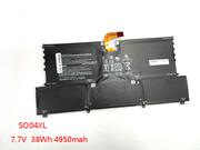 Genuine HP SOO4XL Laptop Battery SO04XL rechargeable 38Wh, 4950Ah Black In Singapore