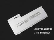 Genuine SAMSUNG 700-2S1p-H Laptop Battery L600 rechargeable 4400mAh, 29.6Wh White In Singapore