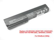 Singapore Replacement HP QK644AA Laptop Battery HSTNN-UB2L rechargeable 5200mAh Black