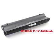 Genuine CLEVO M1100BAT Laptop Battery M1100BAT-6 rechargeable 4400mAh, 48.84Wh Black In Singapore