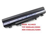 Genuine ACER AL14A32 Laptop Battery KT00603008 rechargeable 5000mAh  In Singapore