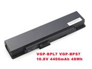 Replacement SONY VGP-BPL7 Laptop Battery VGP-BPS7 rechargeable 4400mAh, 48Wh Black In Singapore