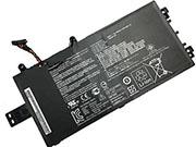Singapore Genuine ASUS C31N1522 Laptop Battery 0B20001880000 rechargeable 3950mAh, 45Wh Black