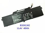 Singapore Genuine ASUS B31N1342 Laptop Battery  rechargeable 48Wh Black