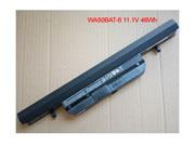 Genuine CLEVO 6-87-WA5RS-4242 Laptop Battery 6-87-WA5RS-424 rechargeable 48Wh  In Singapore