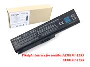 Singapore Replacement TOSHIBA PABAS227 Laptop Battery PABAS229 rechargeable 4400mAh Black