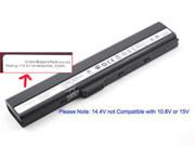 Singapore Genuine ASUS A42-K52 Laptop Battery A32-K52 rechargeable 4400mAh, 63Wh Black
