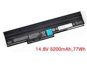 Replacement FUJITSU FMVNBP197 Laptop Battery  rechargeable 5200mAh, 77Wh Black In Singapore