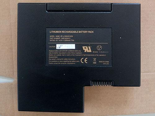 Singapore Genuine GETAC BP-LC2600/42-02SI Laptop Battery BPLC26004202SI rechargeable 5200mAh, 77Wh Black