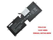 Genuine HP HSTNN-IBPW Laptop Battery TPN-C105 rechargeable 48Wh Black In Singapore