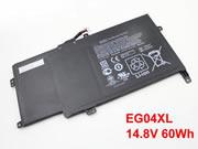 Genuine HP TPN-C108 Laptop Battery EGO4XL rechargeable 60Wh Black In Singapore