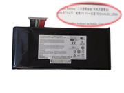 Genuine MSI BTY-L77 Laptop Battery  rechargeable 7500mAh, 83.25Wh Black In Singapore