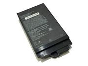 Genuine GETAC 242128700001 Laptop Battery 441914800001 rechargeable 6600mAh, 72Wh Black