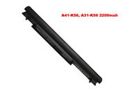 Replacement ASUS 0B110-00180200 Laptop Battery 0B110-00180100 rechargeable 2200mAh Black In Singapore
