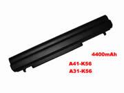 Replacement ASUS 0B110-00180100 Laptop Battery 0B110-00180200 rechargeable 4400mAh Black In Singapore