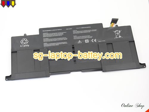  image 5 of ASUS UX31E-1B Replacement Battery 6800mAh, 50Wh  7.4V Black Li-Polymer