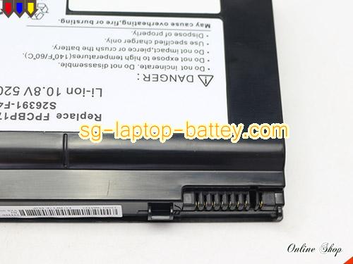  image 5 of FUJITSU LifeBook A6220 Replacement Battery 5200mAh, 56Wh  10.8V Black Li-ion