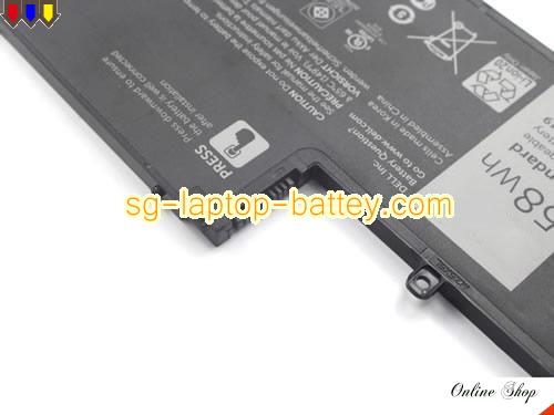  image 3 of Genuine DELL Inspiron 5442 Battery For laptop 58Wh, 7.4V, Black , Li-ion