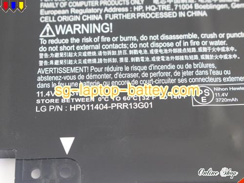 image 4 of Genuine HP SLATE ALL-IN-ONE 17-L010 Battery For laptop 43Wh, 11.4V, Black , Li-ion