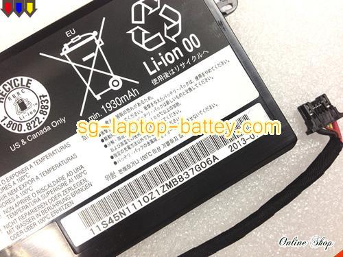  image 3 of Genuine LENOVO X250 Battery For laptop 2162mAh, 24Wh , 4.25Ah, 11.1V, Black , Li-Polymer