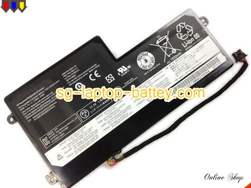  image 1 of Genuine LENOVO ThinkPad T450s Battery For laptop 2162mAh, 24Wh , 4.25Ah, 11.1V, Black , Li-Polymer