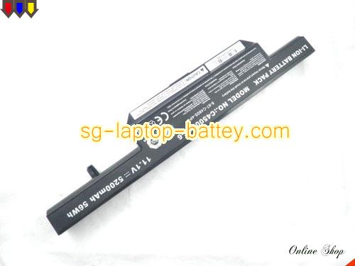  image 2 of Genuine CLEVO W258EU Battery For laptop 5200mAh, 11.1V, Black , Li-ion