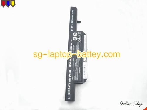  image 3 of Genuine CLEVO W258EU Battery For laptop 5200mAh, 11.1V, Black , Li-ion