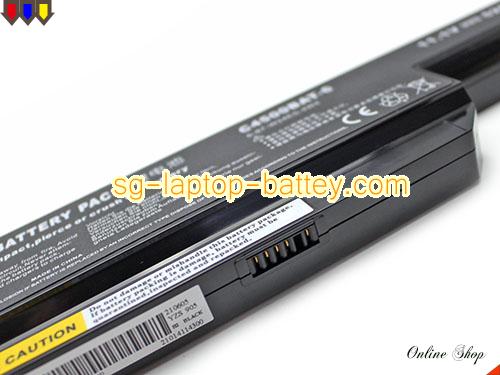  image 5 of Genuine CLEVO W258EU Battery For laptop 5200mAh, 58Wh , 11.1V, Black , Li-Polymer