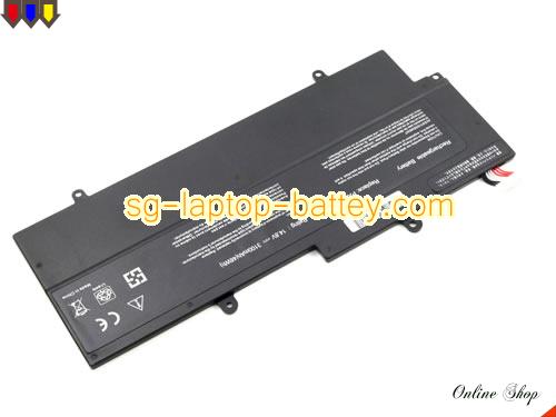  image 4 of TOSHIBA PT23LC-009001 Replacement Battery 3100mAh, 47Wh  14.8V Black Li-Polymer