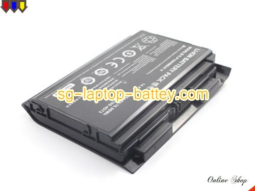  image 2 of CLEVO P150 Replacement Battery 5200mAh 14.8V Black Li-ion