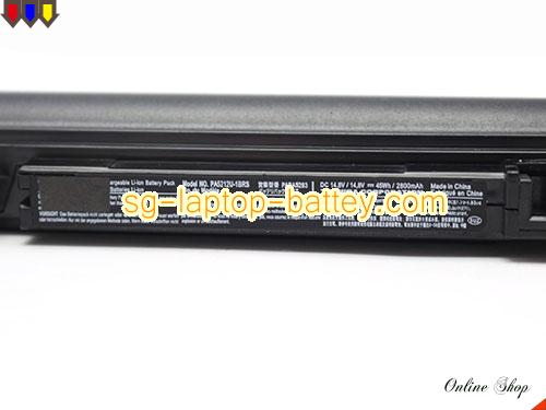  image 5 of Genuine TOSHIBA Satellite Pro R50-C-008 Battery For laptop 2800mAh, 45Wh , 14.8V, Black , Li-ion