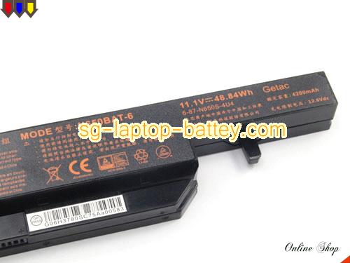  image 4 of 6-87-N650S-4UF1 Battery, S$52.12 Li-ion Rechargeable CLEVO 6-87-N650S-4UF1 Batteries