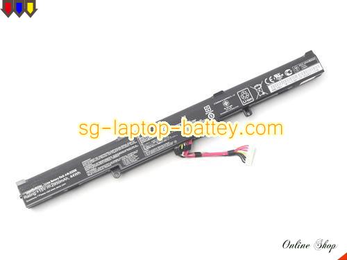  image 5 of Genuine ASUS VivoBook X751BP Battery For laptop 2950mAh, 44Wh , 15V, Black , Li-ion