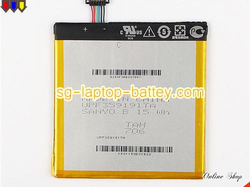  image 4 of Genuine ASUS Fone Pad 7 FE375 Battery For laptop 3910mAh, 15Wh , 3.8V, Black , Li-Polymer