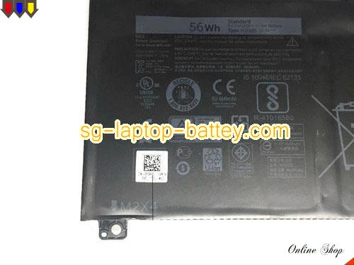  image 2 of Genuine DELL Precision M5520 Battery For laptop 4865mAh, 56Wh , 11.4V, Black , Li-ion