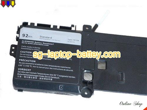  image 2 of Genuine DELL ALW15ED-1718 Battery For laptop 92Wh, 11.8V, Black , Li-ion