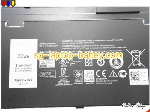  image 2 of 451BBFX Battery, S$75.82 Li-ion Rechargeable DELL 451BBFX Batteries