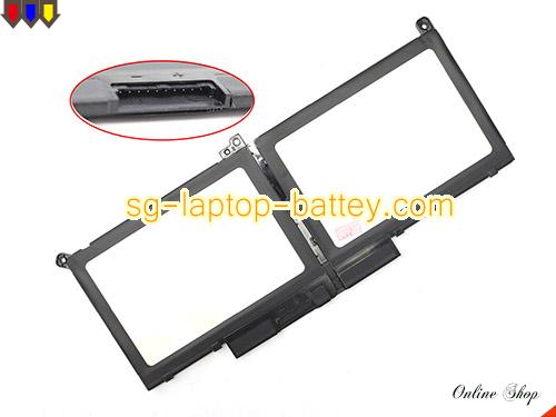  image 2 of Genuine DELL Latitude 7390 Battery For laptop 7500mAh, 60Wh , 7.6V, Black , Li-ion