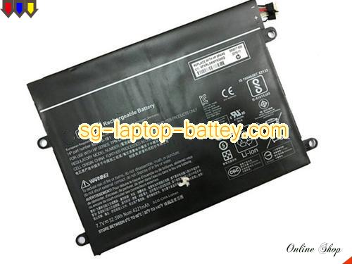  image 5 of Genuine HP x2 210 G2 (L5H42EA) Battery For laptop 4221mAh, 33Wh , 7.7V, Black , Li-ion