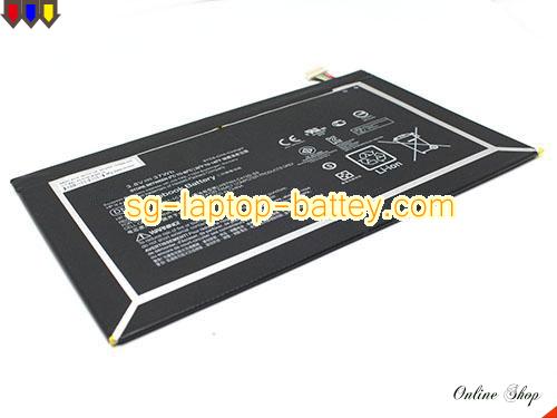  image 2 of Genuine HP Pro Slate 12 (K7X87AA) Battery For laptop 9750mAh, 37Wh , 3.8V, Black , Li-ion