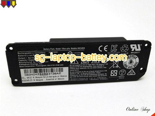  image 1 of 063404 Battery, S$48.97 Li-ion Rechargeable BOSE 063404 Batteries