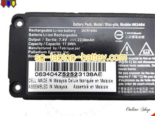  image 2 of 063404 Battery, S$48.97 Li-ion Rechargeable BOSE 063404 Batteries