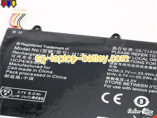 image 2 of Genuine LENOVO IdeaTab A2109A Battery For laptop 6000mAh, 23Wh , 3.7V, Black , Li-ion
